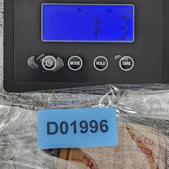 Vintage 80s Levi's Jeans Womens W28 L28 Black Acid Wash 701 Student Fit Straight - Picture 14 of 14